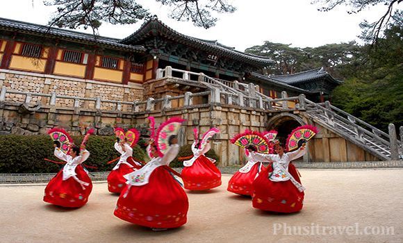 tour hàn quốc tết 2018