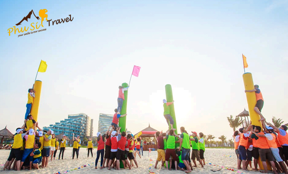 Vũng Tàu - Teambuilding - Lửa Trại - KDL Hồ Mây