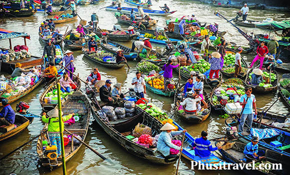 chợ nổi cái răng